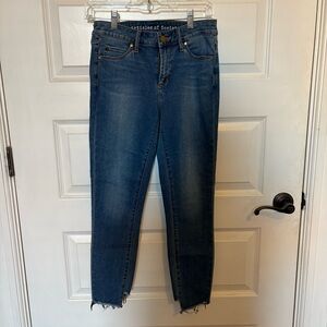 Articles Of Society Dark Blue Ankle Jeans